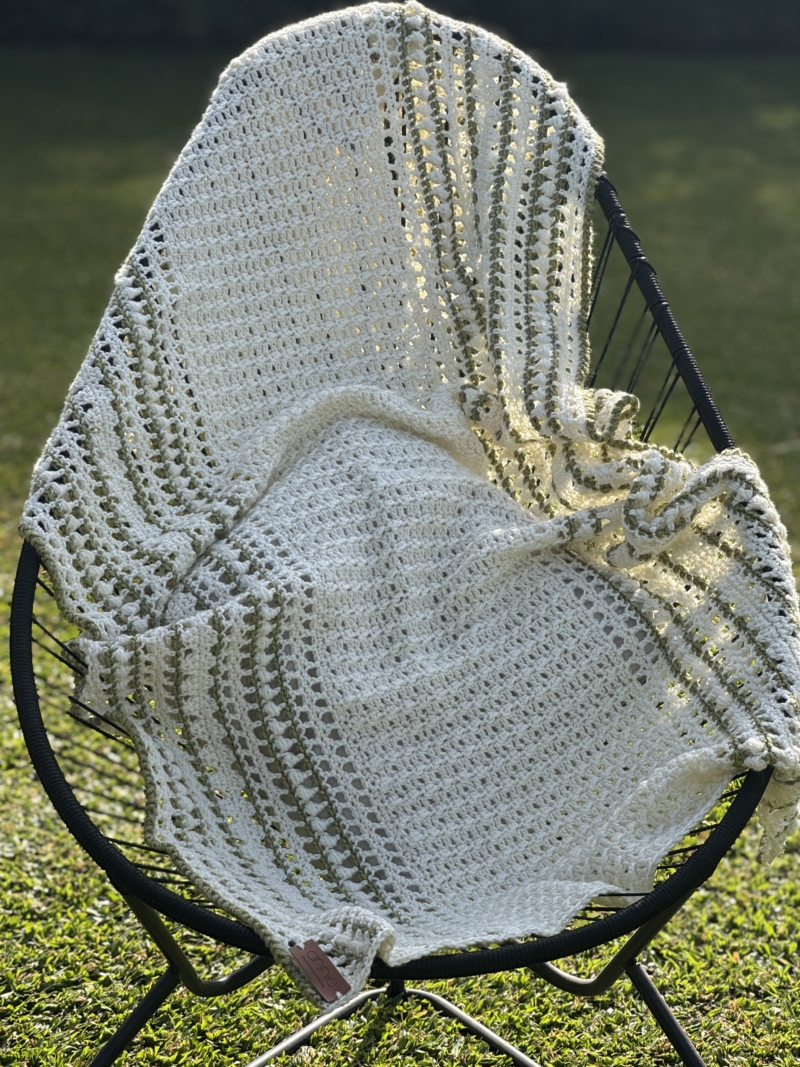 Manta Ostuni | Curso de crochet