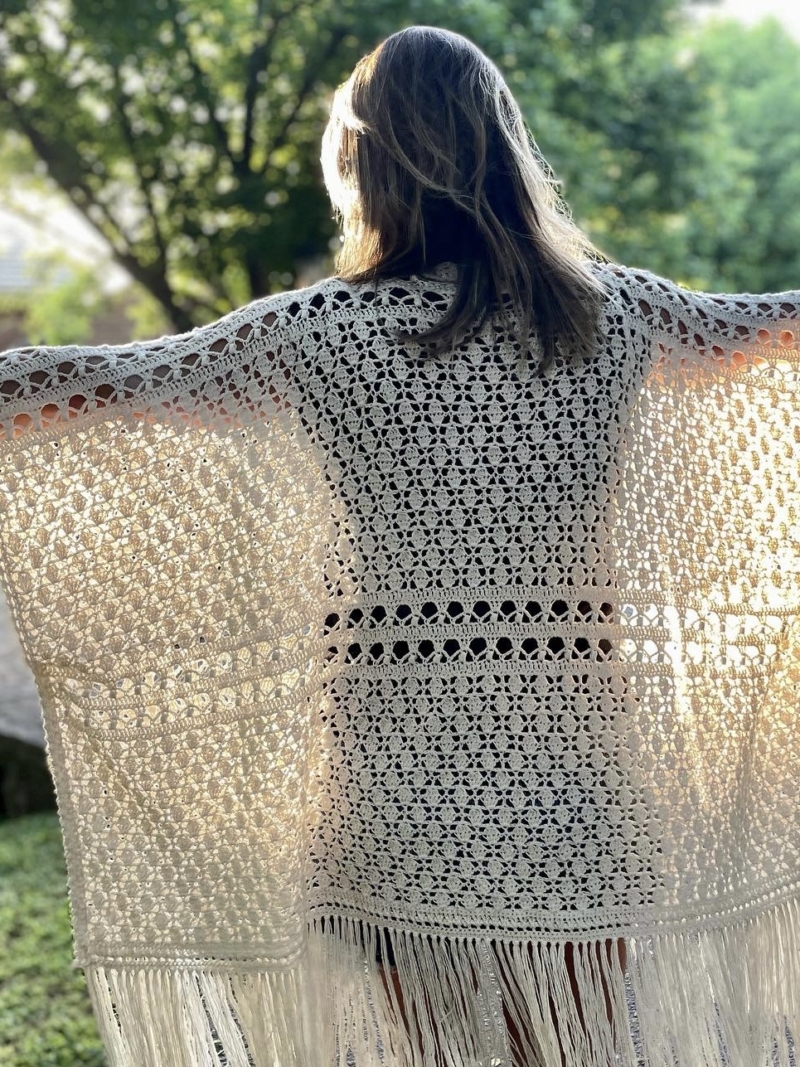 Kimono Ikigai- Curso de Crochet