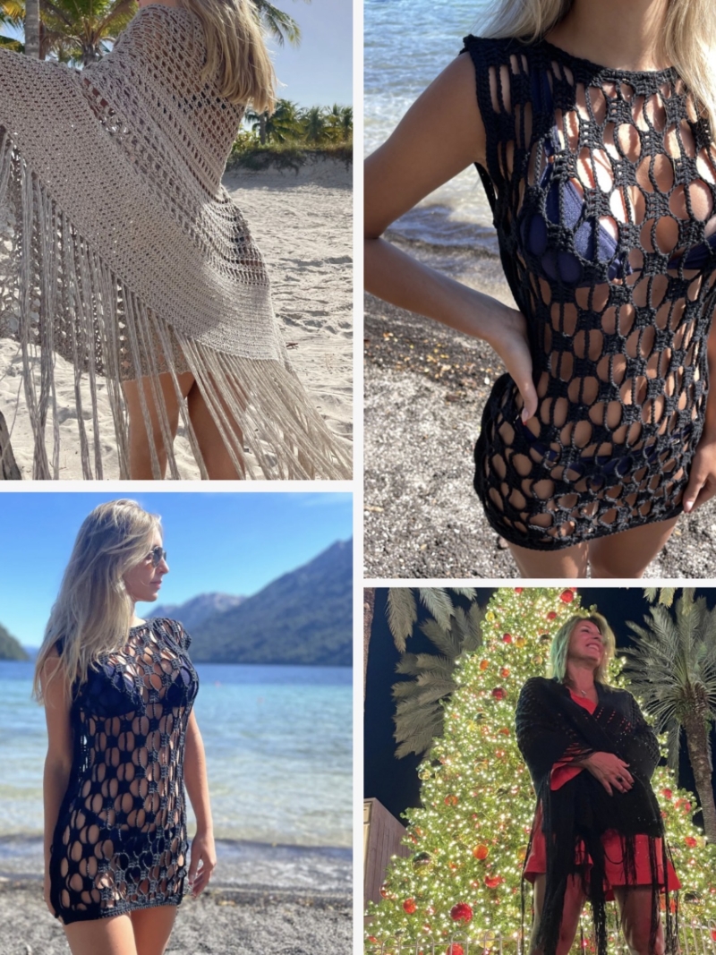 ¡Dúo de Verano! (Vestido Ciprés + Chal Brickell)